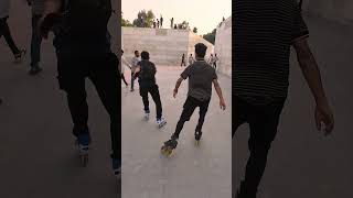 skating stunt stunt skating skate skateboardig shorts [upl. by Enneicul920]