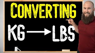 How To Convert Kilograms To Pounds  Kg To Lbs [upl. by Inittirb]