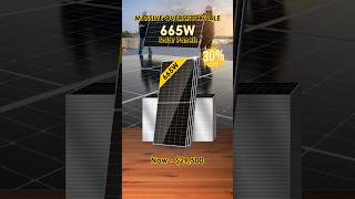 Massive Overstock Sale on All HighEfficiency 665W Monocrystalline Solar Panels  30٪ OFF 👏🥳 [upl. by Garnette]