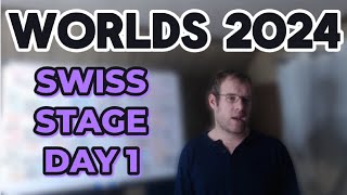 Worlds 2024 Swiss Stage Day 1 Recap [upl. by Haletta]