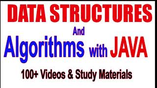 Data Structures and AlgorithmsDSAwith JAVA Videos and Materials by Prakash Babu [upl. by Ezara314]