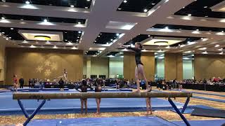 Madison Thrall 3rd Place Beam 2019 Pikes Peak Cup [upl. by Ainniz849]