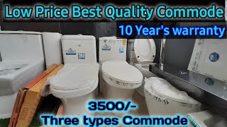 One pc Commode western toilet 🚽 low price best quality [upl. by Hserus93]