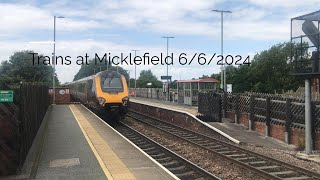 Trains at Micklefield 662024 [upl. by Toffey]