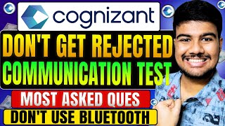 🚨Cognizant Communication Round 2024 Exact Questions amp LastMinute Tips [upl. by Maurine]