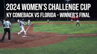 Kentuckys comeback vs Florida  2024 Womens Major Challenge Cup [upl. by Lyndsie485]