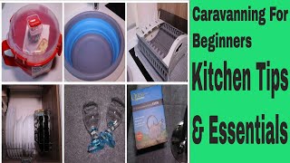 Caravan Kitchen Tips amp Essentials [upl. by Noryak744]