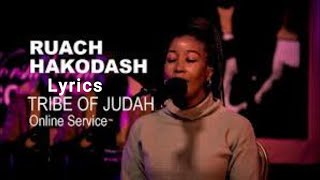 Ruach Hakodesh Lyrics ECGTJN NEW JERSEY CHURCH [upl. by Esiled]