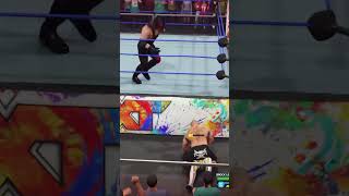 Ricochet VS brock lesner and Kane Challenge Match shorts 2k23 [upl. by Squier863]