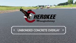 Unbonded Concrete Overlay  Nonwoven Geotextile Fabric [upl. by Anwahsed]