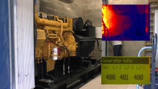 Load testing a 500kVA generator [upl. by Aminta696]