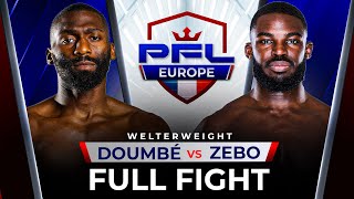 HD FULL FIGHT Cedric Doumbe vs Jordan Zebo  PFL Paris Walkout Intros KO amp Interview [upl. by Selin111]