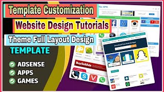 How To Create Professional App Downloading Website  APK Download Website like Playstore APKpure [upl. by Queridas]