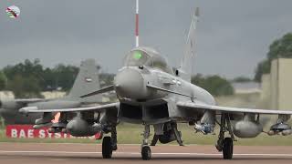 Aircraft Descend RIAT 2023 Thursday Arrivals [upl. by Anaitat]