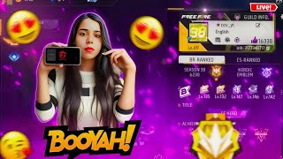 1 VS 2 CUSTOM  FREE FIRE LIVE WITH Div yt❤️‍🔥 Ffgirl divyt girllive [upl. by Mccall]