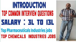 INTRODUCTION IN JOB INTERVIEW  GUJARAT JOBS🔥 Spoken Hindi  Mr Abhilash Nair [upl. by Nylac]