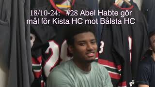 181024 ABE28 Abel Abte Kista HC gör 12 mot Bålsta HC [upl. by Droffilc156]