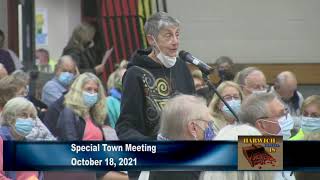 Harwich Special Town Meeting October 18 2021 [upl. by Enayd]