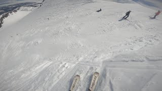 Sending Cornice Bowl’s dropin ♦️  Mammoth Mountain [upl. by Keyte]