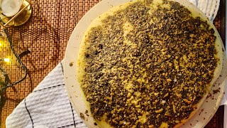 Zaatar Manakeesh  Arabic Flat Bread [upl. by Pardew]