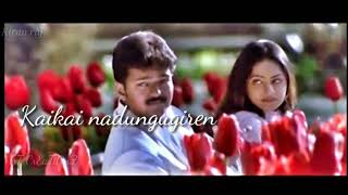 Vijay romantic love song from shajahan movie  melliname melliname  whatsapp status  6T creationz [upl. by Sairacaz]