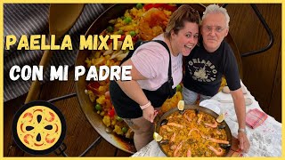 Cómo hacer PAELLA MIXTA 🥘🥘🥘 [upl. by Angelle]