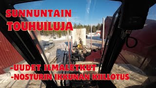 Aisan alle uudet ilmaletkut nosturin ikkunan kiillotus ja ruuanlaittoa [upl. by Marella]