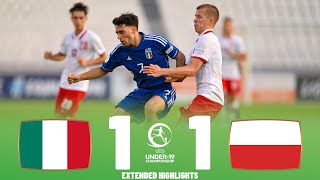 Italy vs Poland  Highlights  U19 European Championship 09072023 [upl. by Essex677]