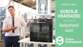 Bosch HBA554EB0  Sütő bemutató videó [upl. by Legnaleugim]