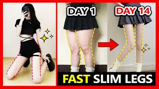 TOP SLIM LEG WORKOUT FOR GIRL  Get Slim Legs Slim Thighs Slim Calves Skinny Legs Fast [upl. by Yasdnyl]