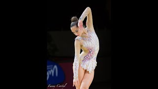 098 quotJetaimequot With Lyrics Rhythmic Gymnastics Music Cut [upl. by Bogart]