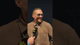 Usyk does impression of Conor McGregor just after meeting him at Wembley Stadium Brilliant [upl. by Ferdie548]