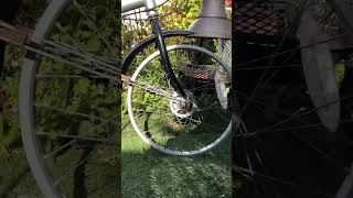 60 seconds on my Cresswell  Pashley Brilliant Foldit classic folding bicycle with Sprinter 7 hub [upl. by Gleason389]