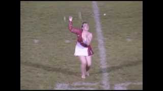 Plainfield North high school Baton Twirler twirling routine 2008 PNHS Illinois [upl. by Lertram]