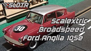 Scalextric Ford Anglia 105e Broadspeed [upl. by Sedaiuqlem]