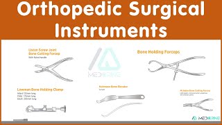 150 Orthopaedic surgery Instruments with names and uses surgery surgicalinstruments [upl. by Tillio]