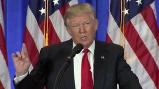 Trump Full Press Conference as PresidentElect HD  ABC News [upl. by Esele]