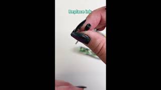 How To Replace The Ink Refill For The Snow Globe Tumbler Pens [upl. by Thant]