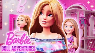 Barbie Doll Adventures  Barbie DreamHouse amp Dream Closet Tour  Ep 2 [upl. by Nodaj564]