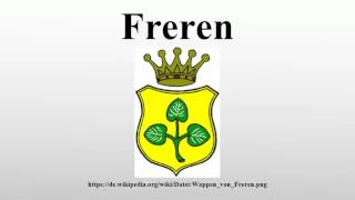 Freren [upl. by Llehcor790]