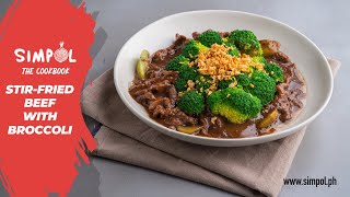 StirFried Beef with Broccoli SIMPOL [upl. by Chadbourne812]