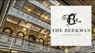 The Beekman Hotel  Lower Manhattan New York City [upl. by Atsillac]