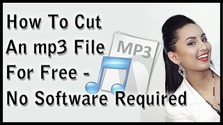 How To Cut Mp3 Files For Free  No Software Required [upl. by Yuu]