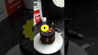 How to making chocolate cake decorationcake cakedecoration viralshort [upl. by Fredkin]