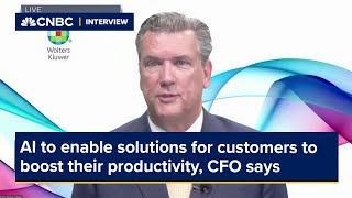 AI will enable Wolters Kluwer to offer productivity boosting solutions to customers CFO says [upl. by Pachston]