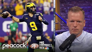 Minnesota Vikings an attractive landing spot for QB JJ McCarthy  Pro Football Talk  NFL on NBC [upl. by Imeaj]