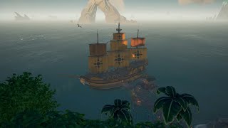 The Golden Chaser Galleon Sea Of Thieves Arena Ship SeaOfthieves [upl. by Becket383]