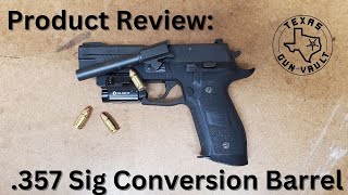 Product Review Factory OEM Sig 357 Barrel Conversion for the P226 [upl. by Martelle]