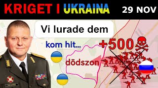 29 Nov Ryska Styrkor BLIR REDUCERADE I DÖDZON 500 FÖRLUSTER PÅ EN DAG  Kriget i Ukraina förklara [upl. by Leumek607]