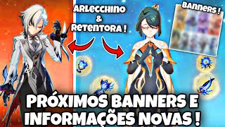 PRÓXIMOS BANNERS MELHORIAS NO GAME E DETALHES DE GAMEPLAY [upl. by Anyzratak]